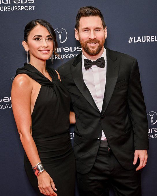 Lionel Messi and wife Antonela Roccuzzo turn on the style at the 2023 ...