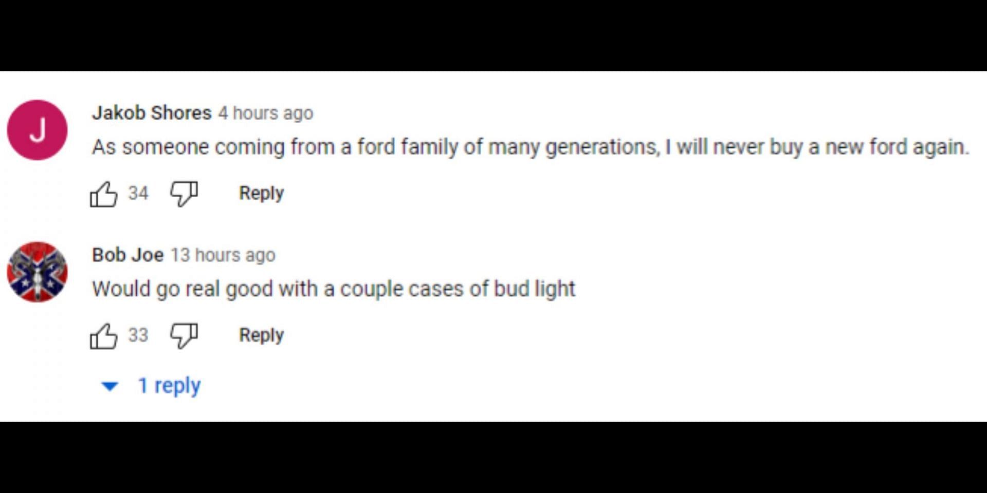 Conservatives react to Very Gay Raptor. (Image via YouTube/Ford Europe)