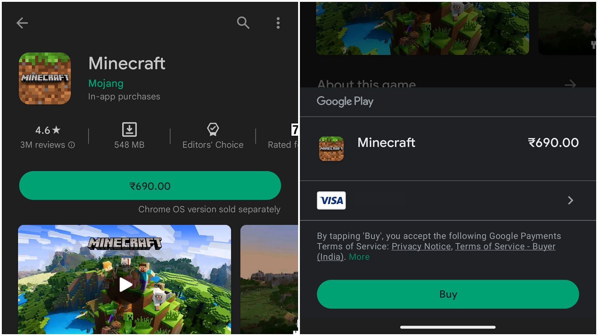 Android Apps by Mojang on Google Play