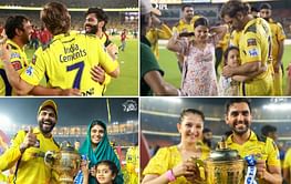 [In Pictures]: MS Dhoni and Co. celebrate CSK’s IPL 2023 triumph with family