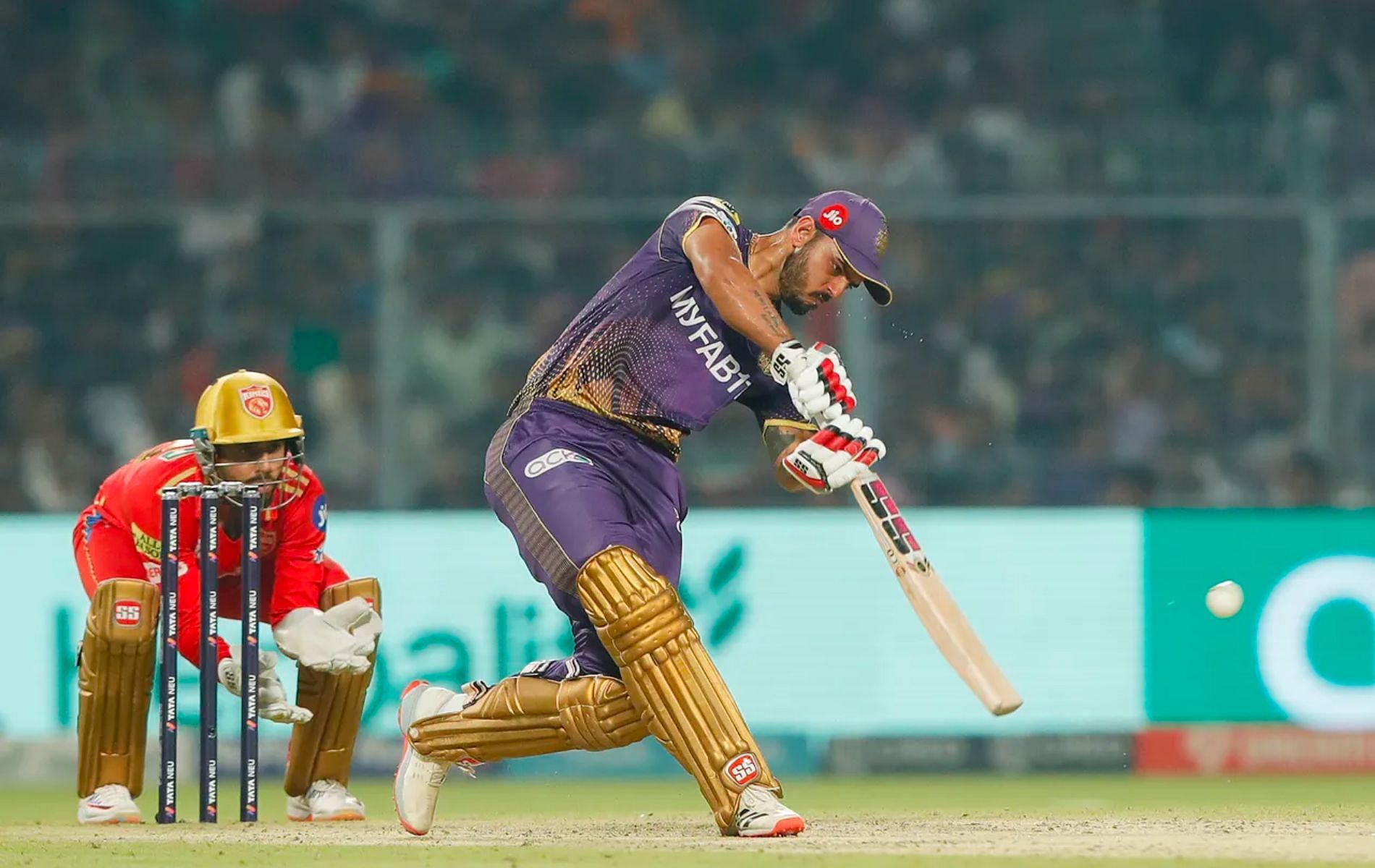 Nitish Rana in action. (Pic: IPLT20.com)