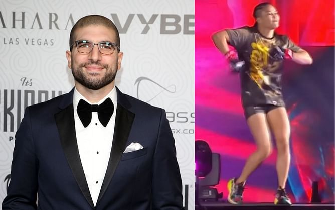WATCH: Ariel Helwani does the 'Stamp Fairtex' dance and has the Thai mixed martial artist rate it