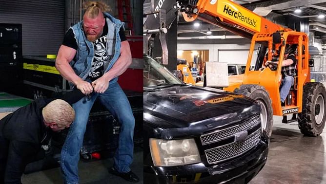 WWE में 10 मौके जब Brock Lesnar ने बैकस्टेज Superstars की जबरदस्त तरीके से पिटाई की है