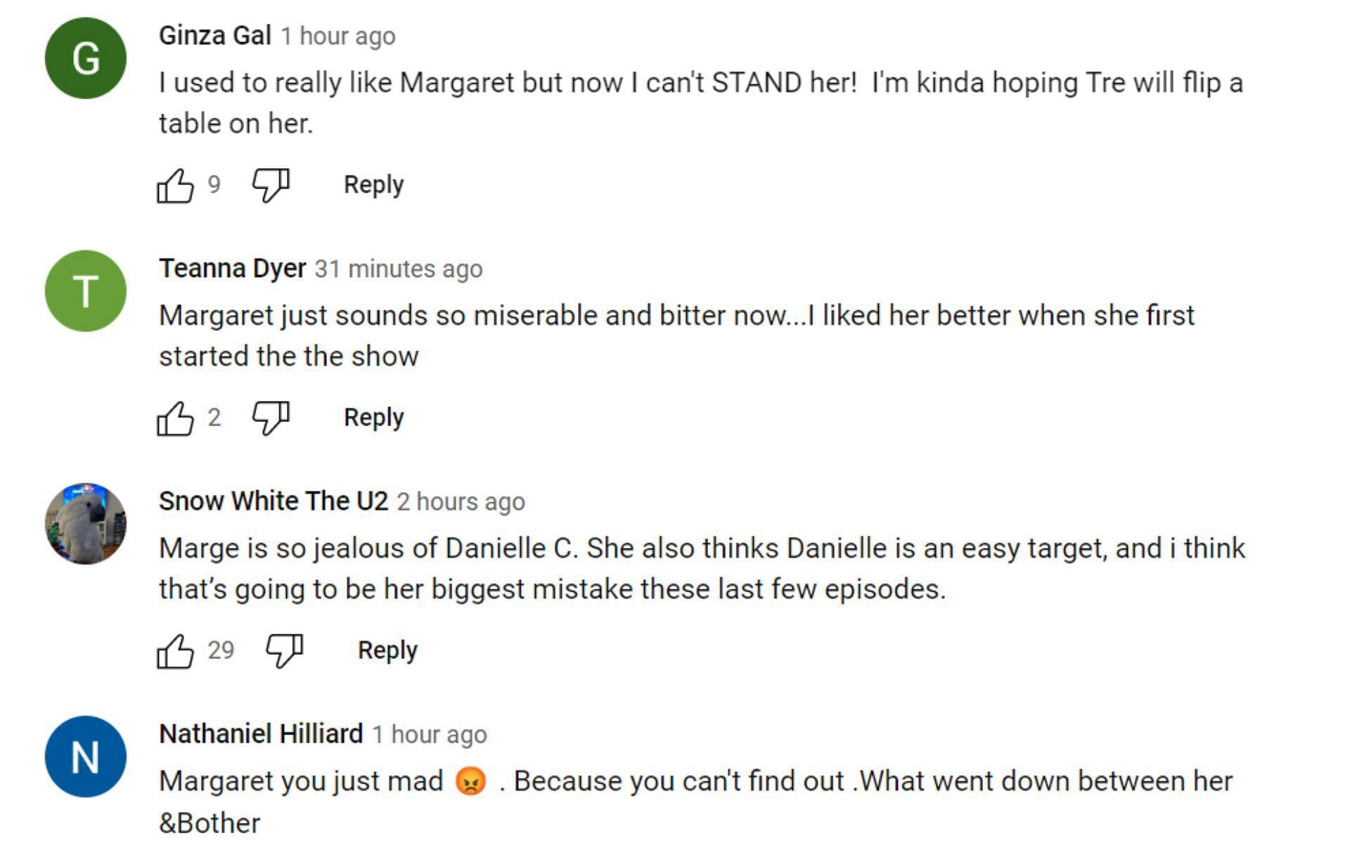 Fans slam Margaret for her comments about Danielle on RHONJ (Image via YouTube)