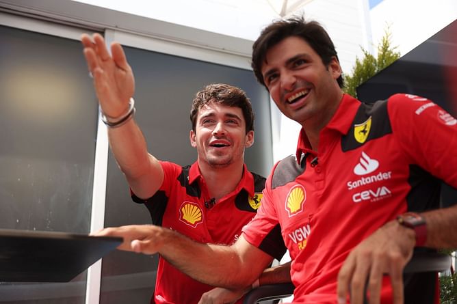 "He's less of an intuitive driver": Ferrari drivers Charles Leclerc and Carlos Sainz compared by Mark Hughes