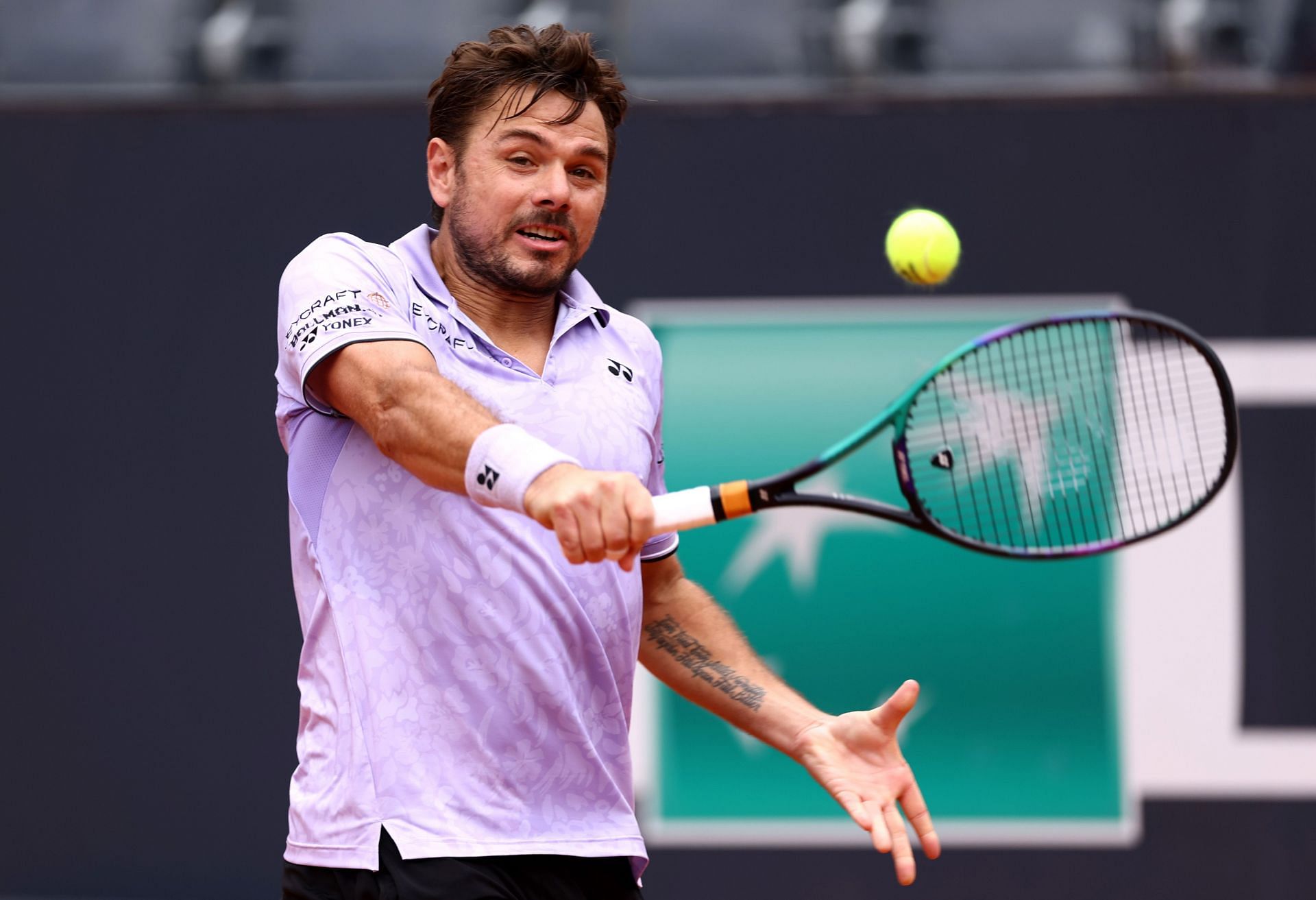 Wawrinka is through to the second round at Roland Garros.