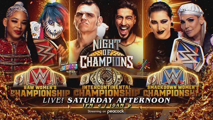 Final WWE Night of Champions 2023 match card and predictions after RAW ...