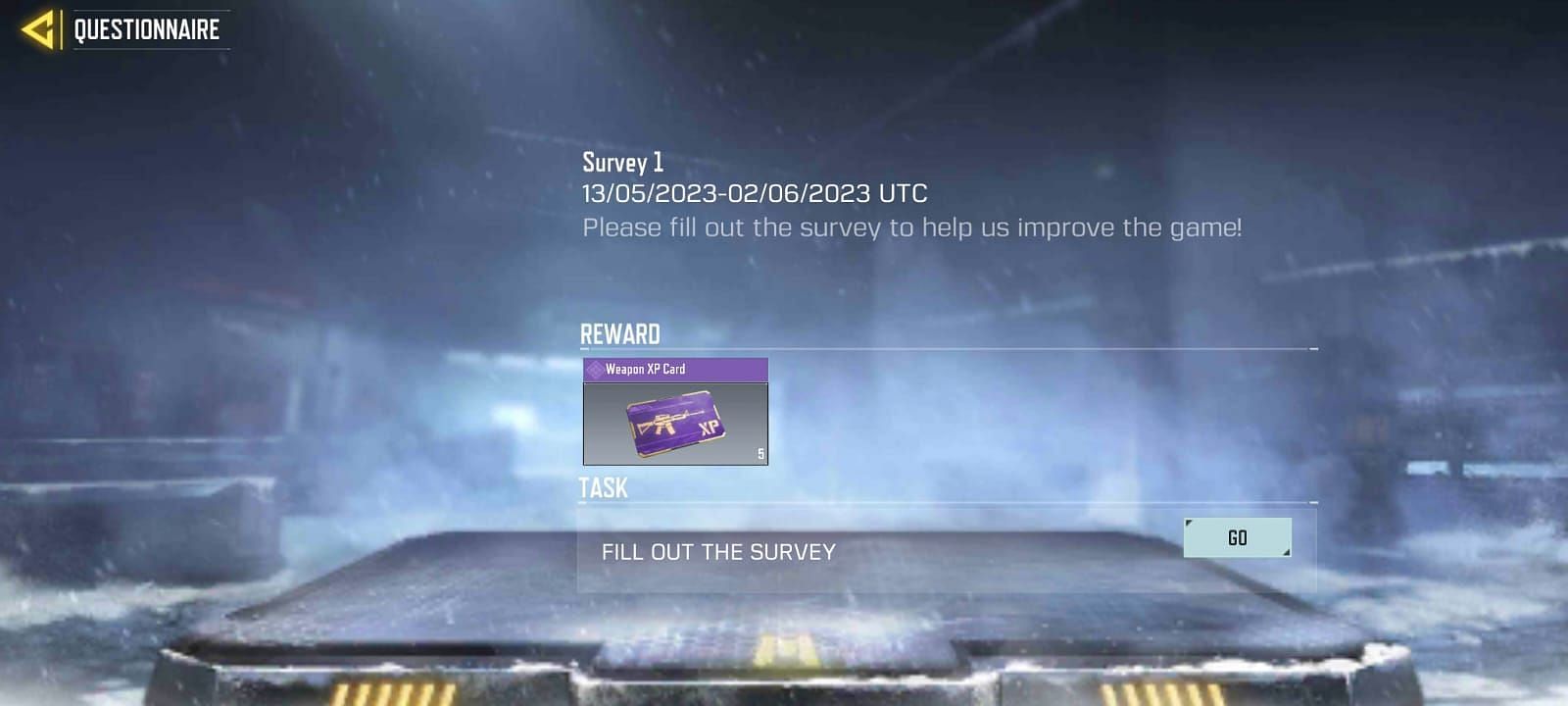 Ensure to take the in-game surveys (Image via Activision)