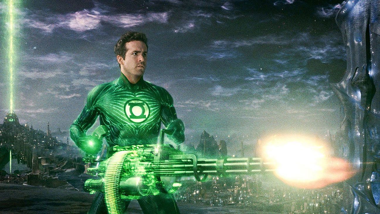 Ryan Reynolds in Green Lantern (Image via DC)