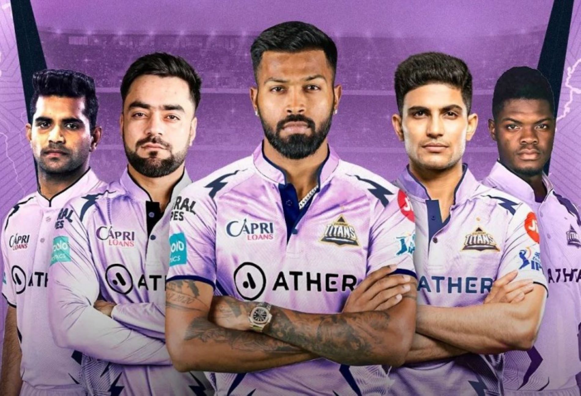 Gujarat Titans will be wearing lavender jerseys in their final home game against SRH