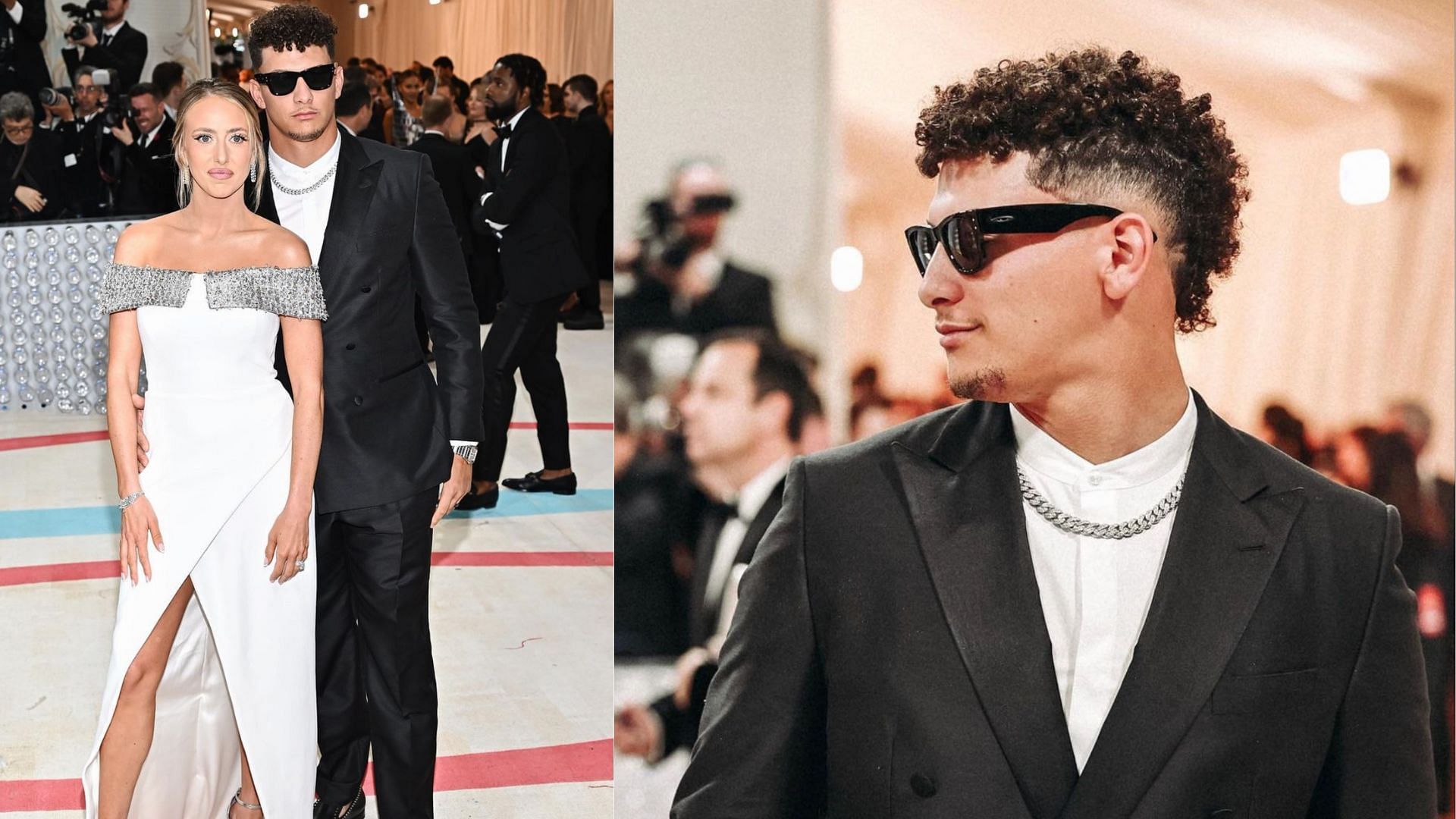 Patrick Mahomes attended the Met Gala with his wife Brittany and an expensive watch