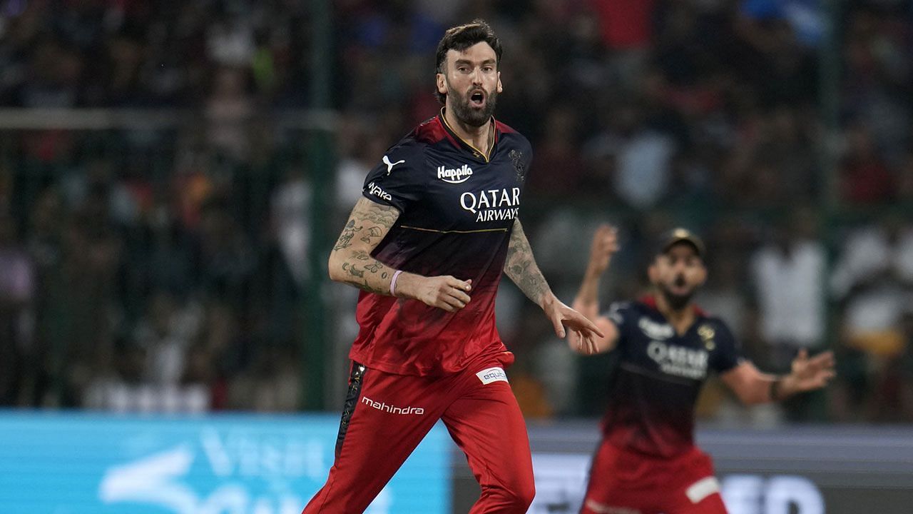 Reece Topley. (Image Credits: Twitter)
