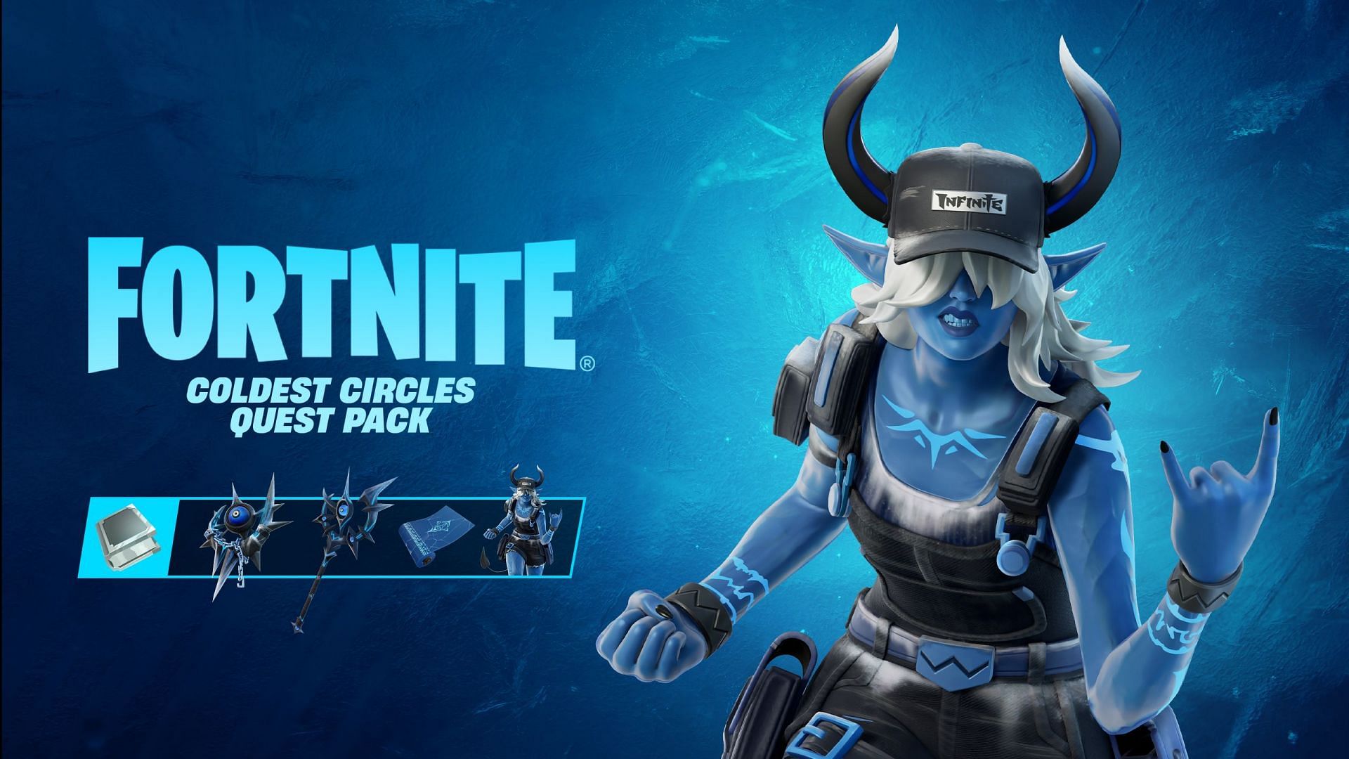 Fortnite Coldest Circles Quest Pack is here (Image via FortniteGame on Twitter)