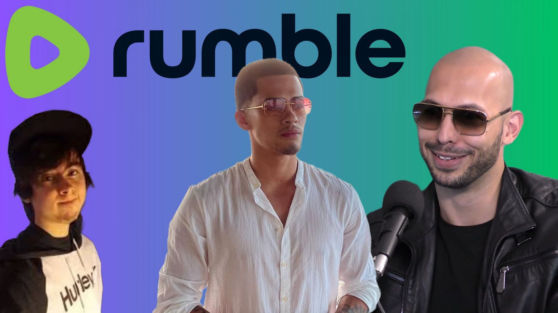 Identifying three streamers who stream on Rumble following indefinite bans (Image - Sportskeeda)