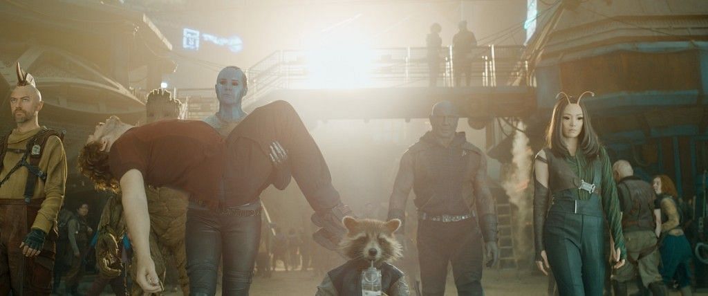 Drunk Star-Lord in Guardians 3 (Image via Marvel)