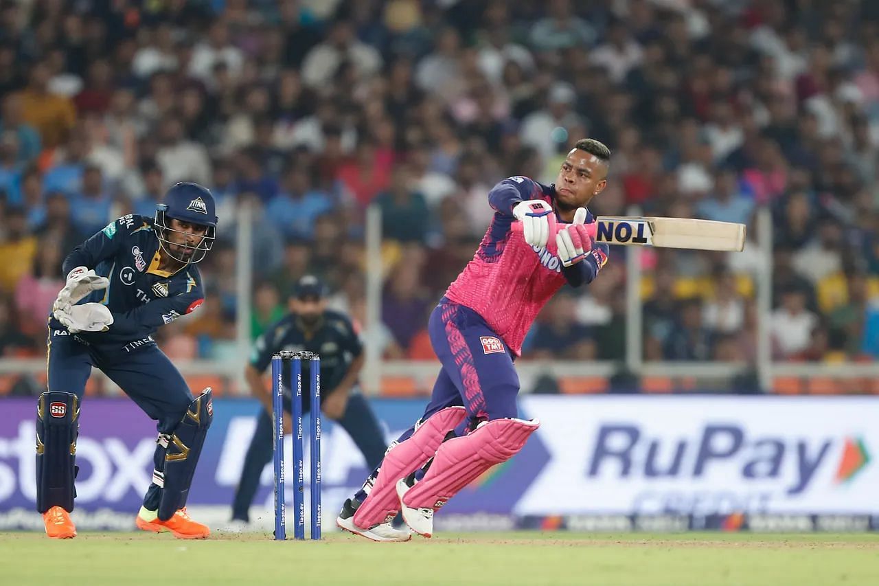 Shimron Hetmyer did not get a chance to bat in the last IPL 2023 game (Image: IPLT20.com)