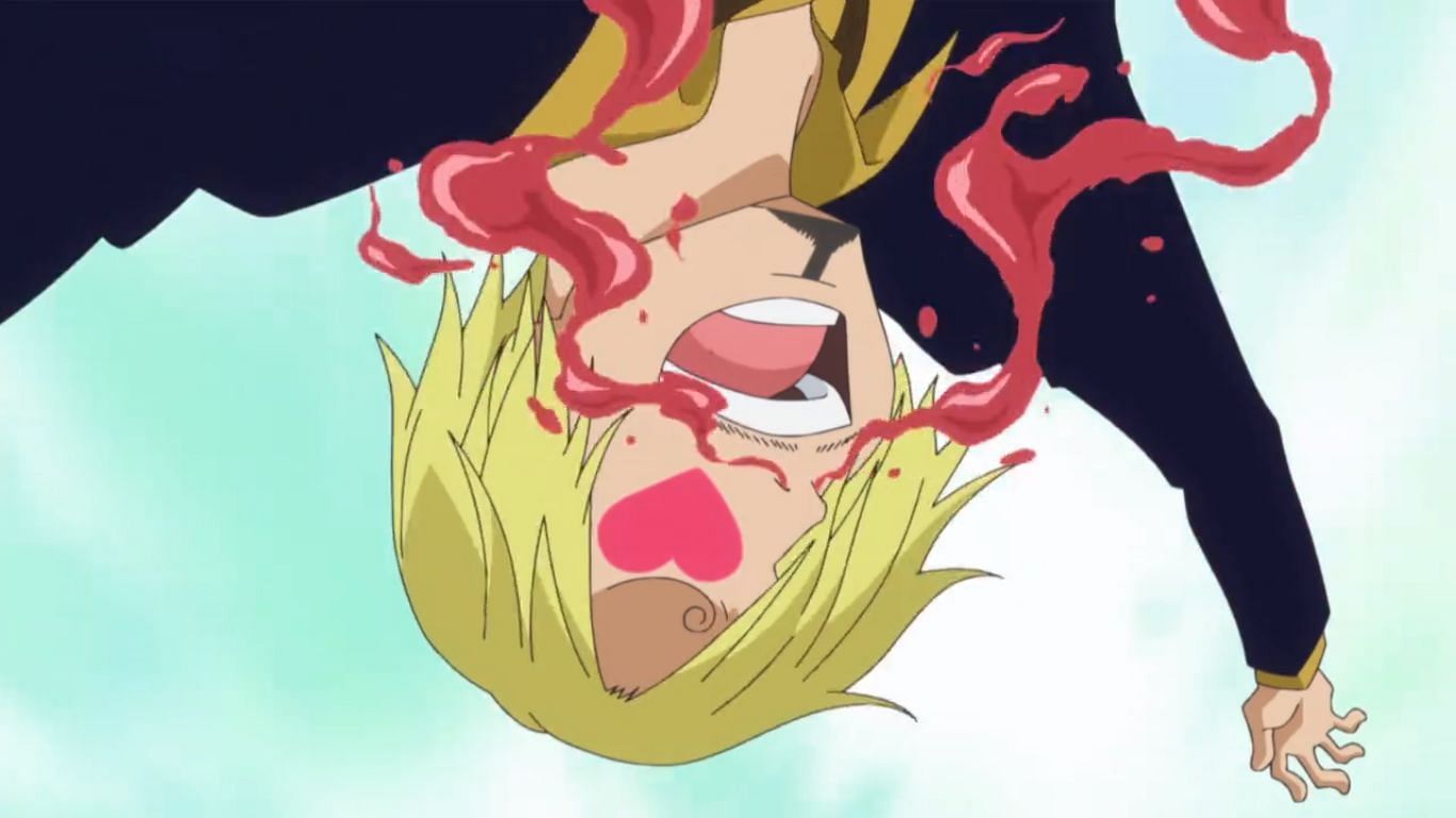 Sanji had it rough during the Fishmen Island arc (Image via Toei Animation).