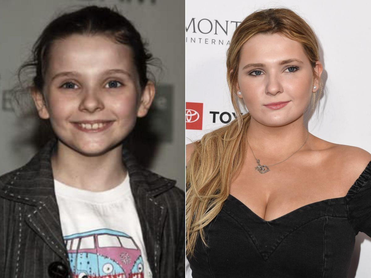 Abigail Breslin then and now (Images Via IMDb)