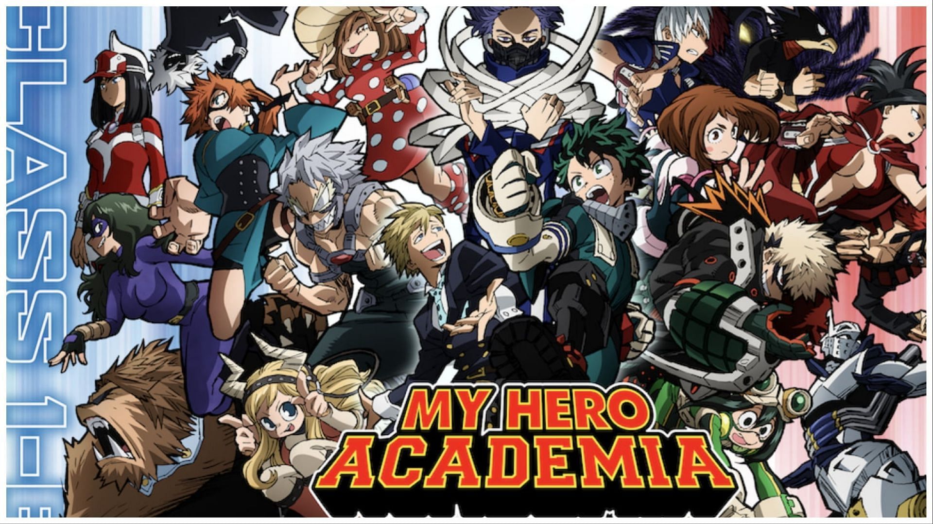 My Hero Academia poster (Image Via Bones)