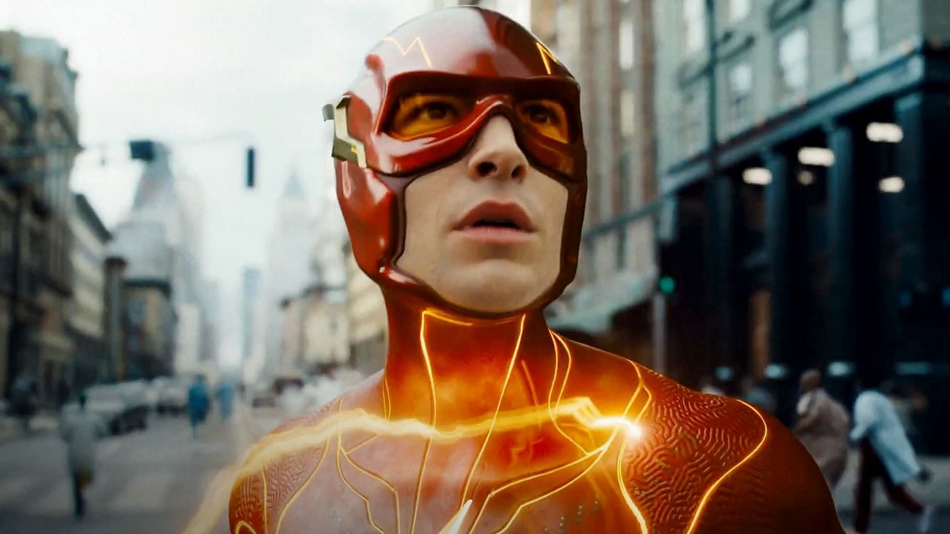 Ezra Miller as The Flash (Image via DC)