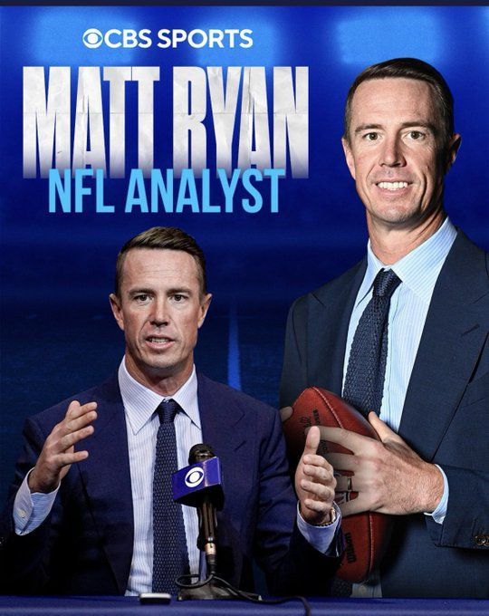 Matt Ryan to join CBS Sports as an NFL analyst but clarified he