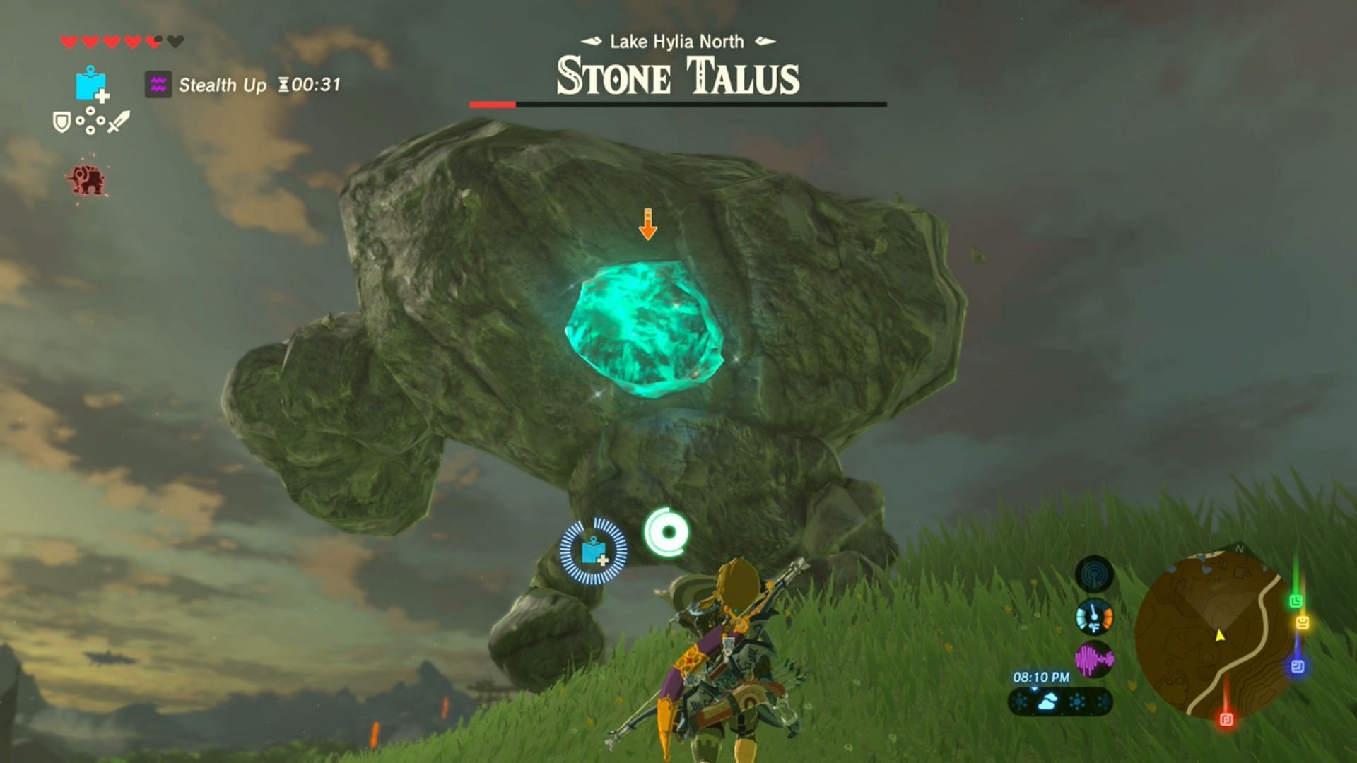 How to easily defeat the Stone Talus in The Legend of Zelda Tears of the Kingdom (Image via Nintendo)