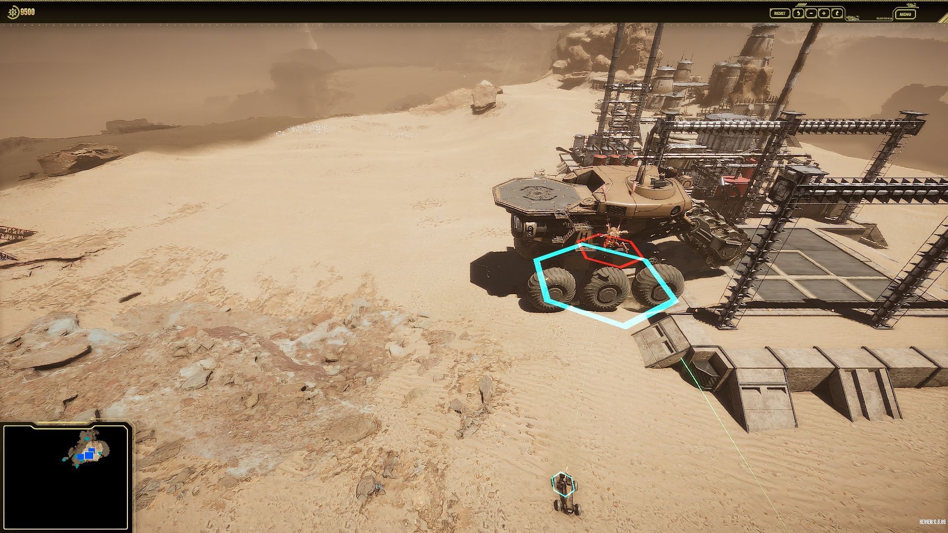 Playing in the RTS mode provides a great view (Image via Bohemia Interactive/Silica)