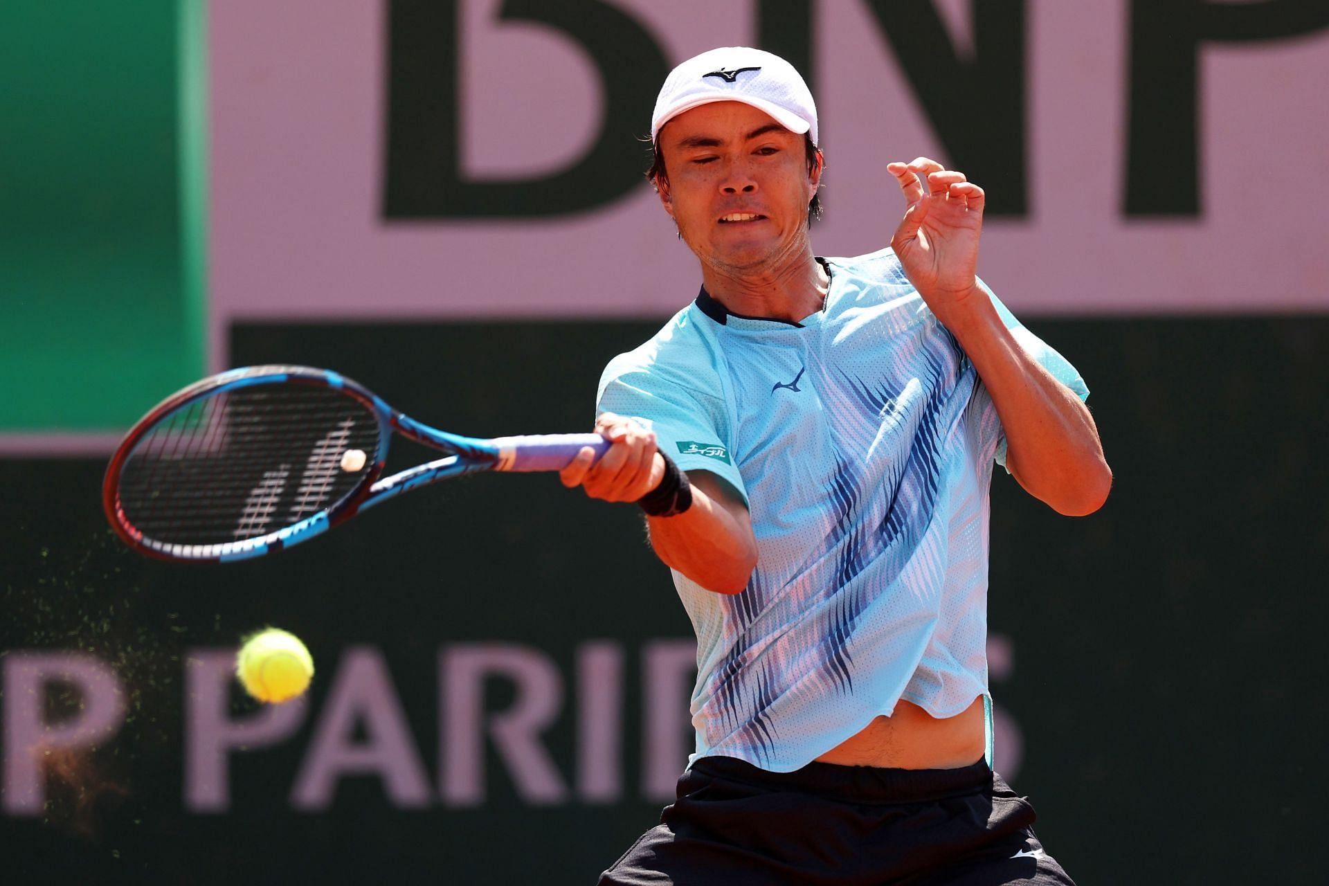 Taro Daniel won at Roland Garros for only the second time in seven years.