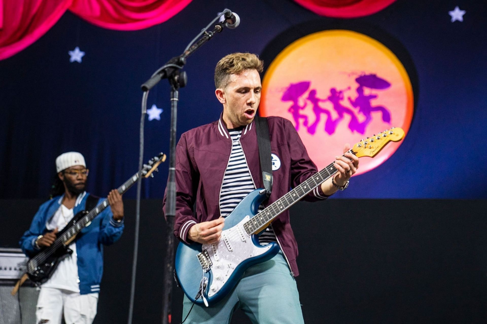  Cory Wong performs on Day Two of 2023 New Orleans Jazz &amp; Heritage Festival at Fair Grounds Race Course on April 29, 2023 in New Orleans, Louisiana.(Image via Getty Images)