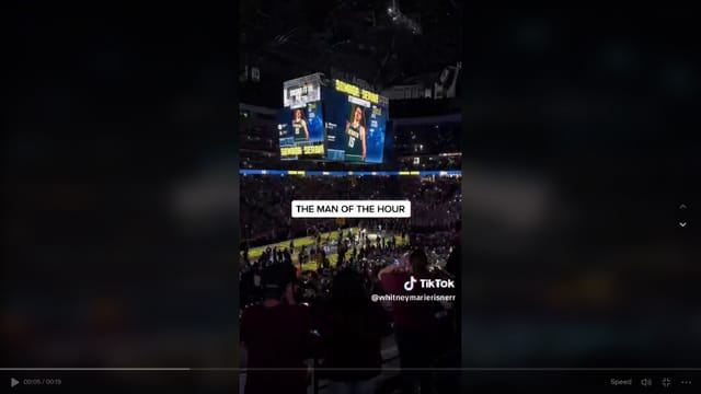 IN PHOTOS: TikTok star Whitney Risner attends Lakers vs Nuggets with ex ...