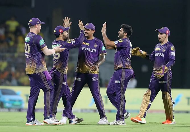 KKR captain Nitish Rana and his teammates fined for breaching the IPL code of conduct against CSK