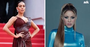 Cristiano Ronaldo's girlfriend Georgina Rodriguez spotted listening to Shakira's new song with her children