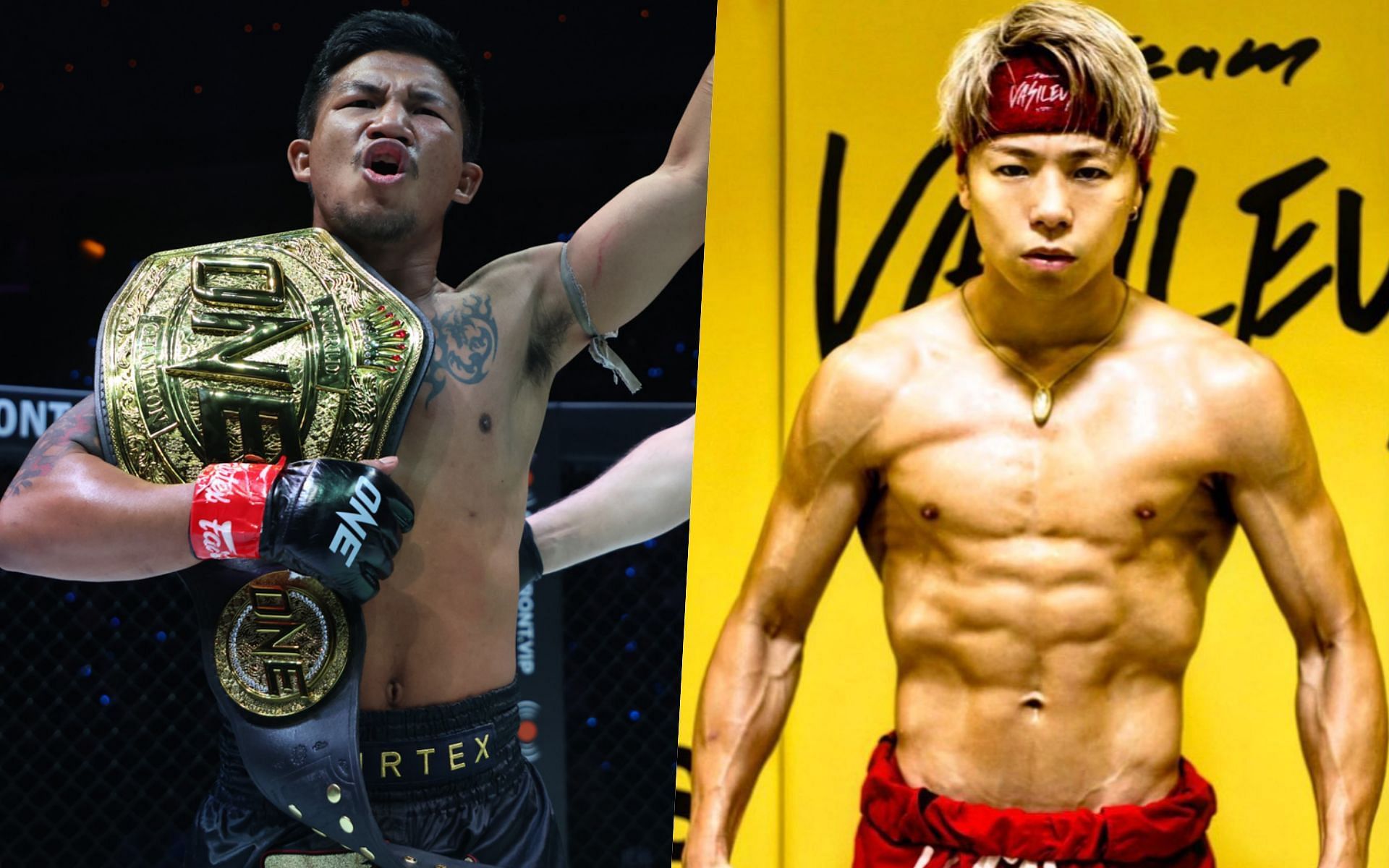 Rodtang (L) and Takeru (R) | Photo credit: ONE Championship