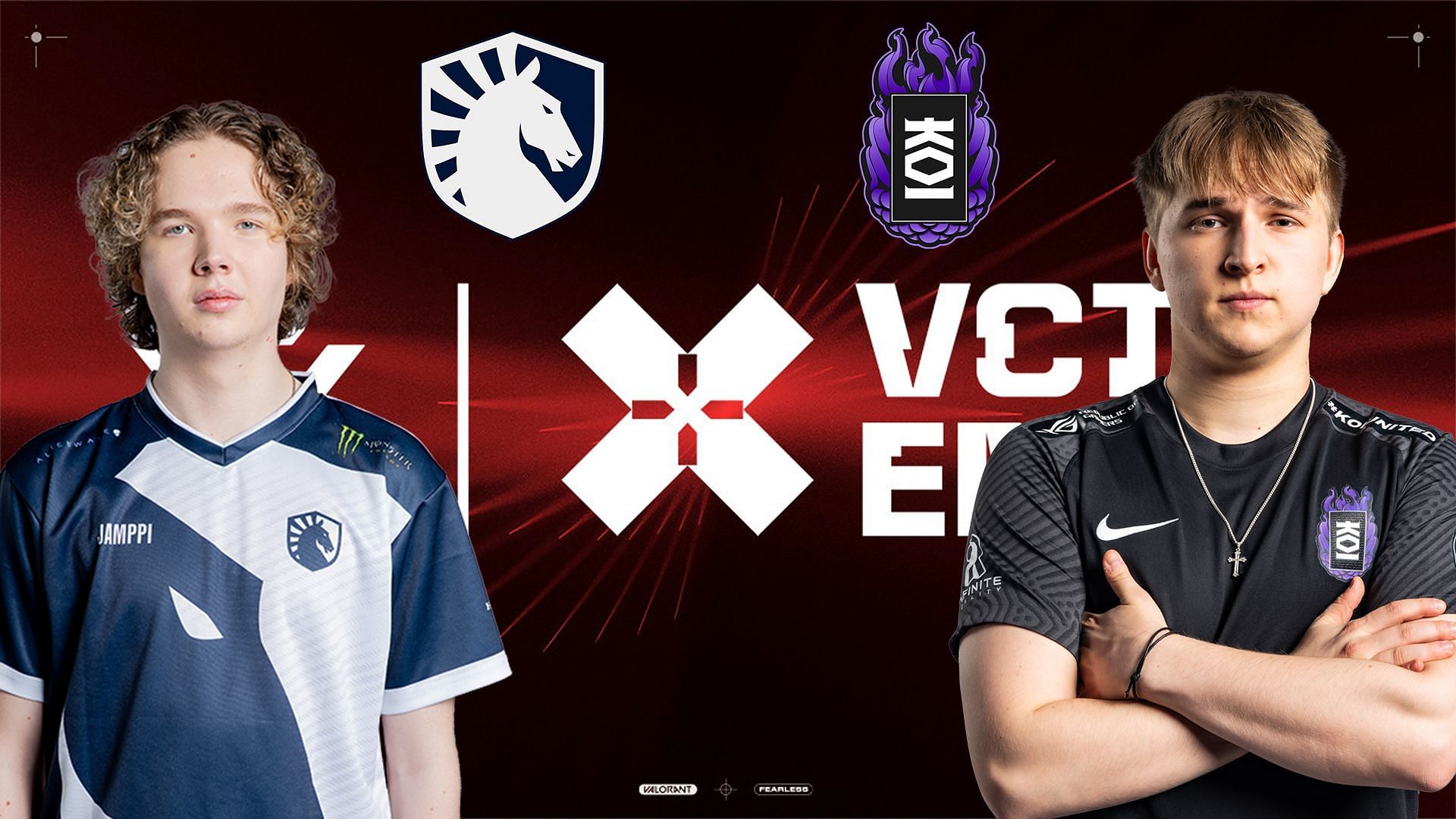 Team Liquid vs KOI at VCT EMEA League 2023 (Image via Sportskeeda)