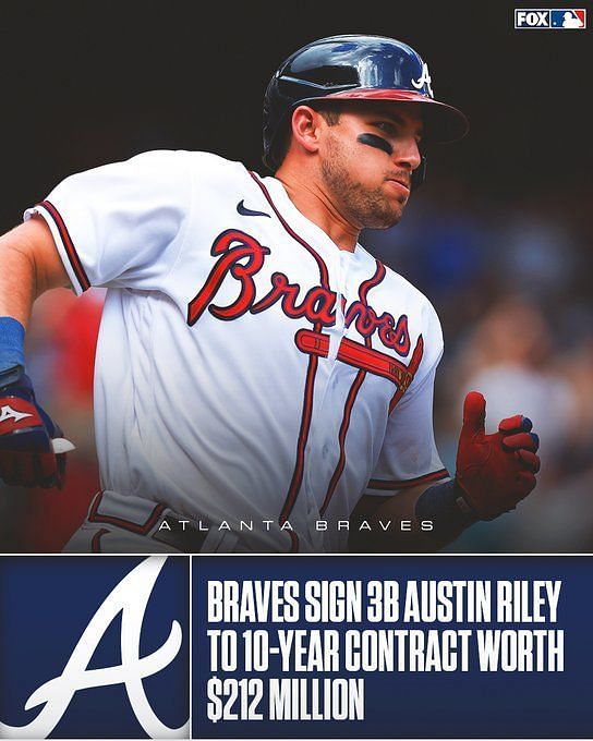 Atlanta Braves - Austin Riley is the first Braves 3B with