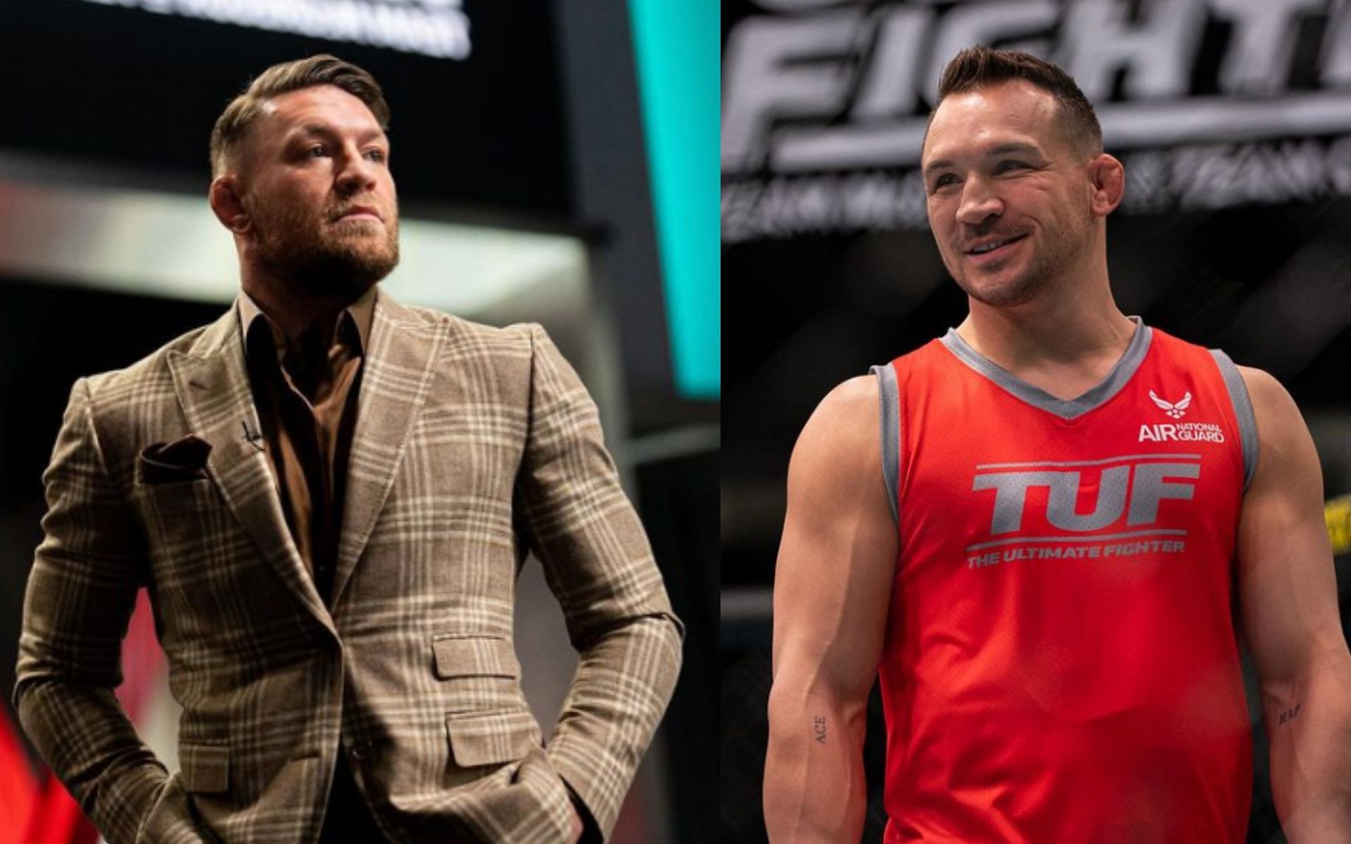 TUF 31: Conor McGregor (Left) and Michael Chandler (Right) [Images via: @ultimatefighter on Instagram]