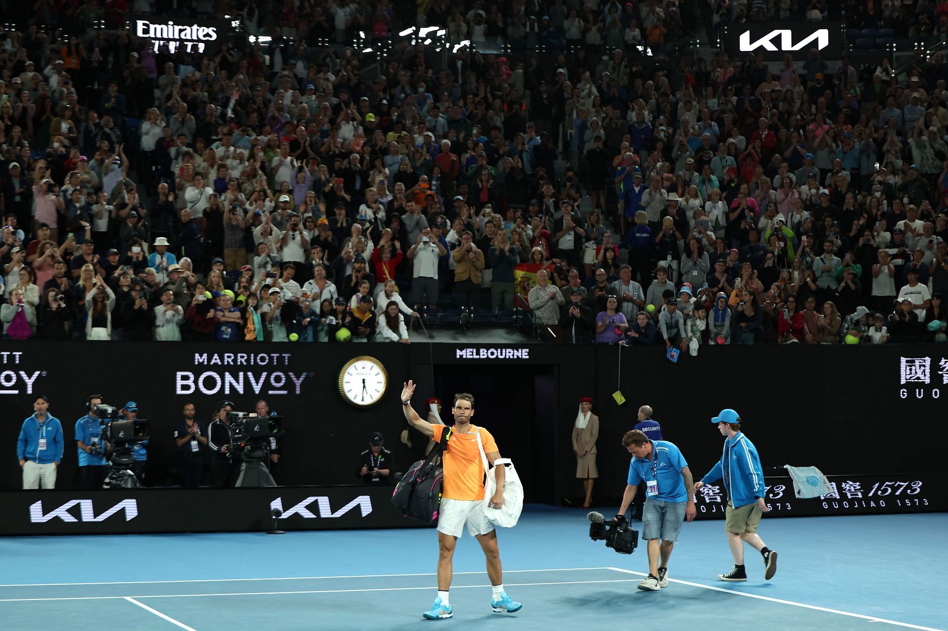 Rafael Nadal at the 2023 Australian Open.