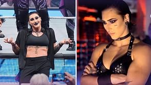 Rhea Ripley teams up with male superstars in mixed tag match; assaults a WWE legend
