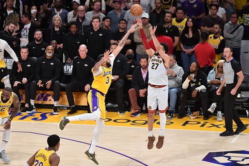 The Nuggets beat the LA Lakers, advancing to the finals (Image via Getty Images)