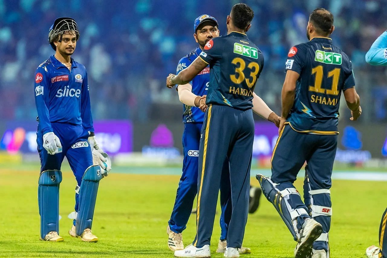 मुंबई इंडियंस vs गुजरात टाइटंस (Photo - IPL)