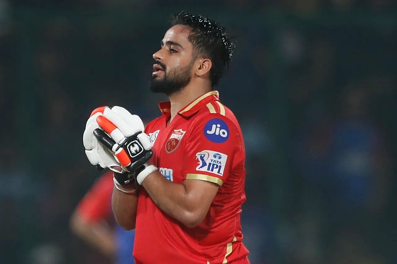Prabhsimran Singh smashed a century in the reverse fixture between the two sides. [P/C: iplt20.com]