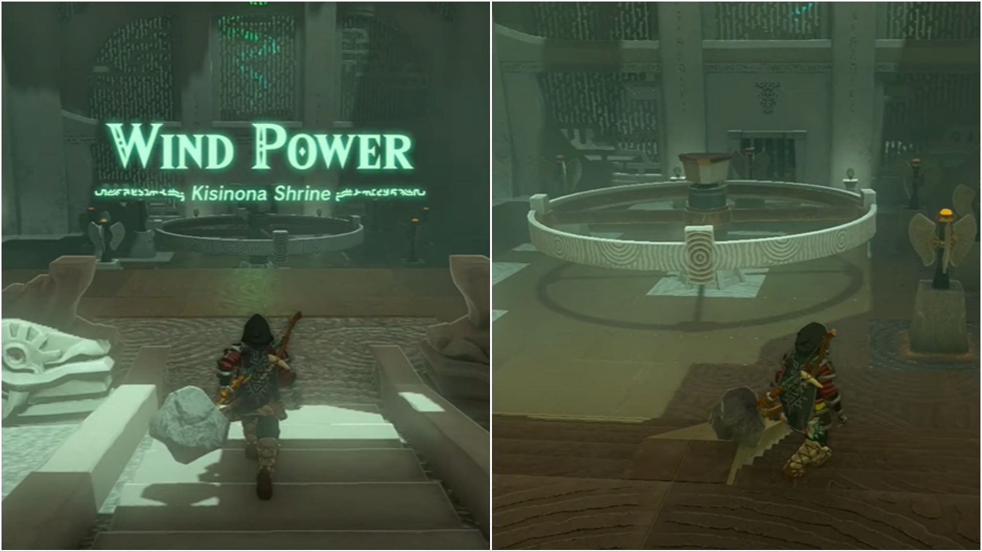 Align the small fans with the wheel (Image via The Legend of Zelda Tears of Kingdom)