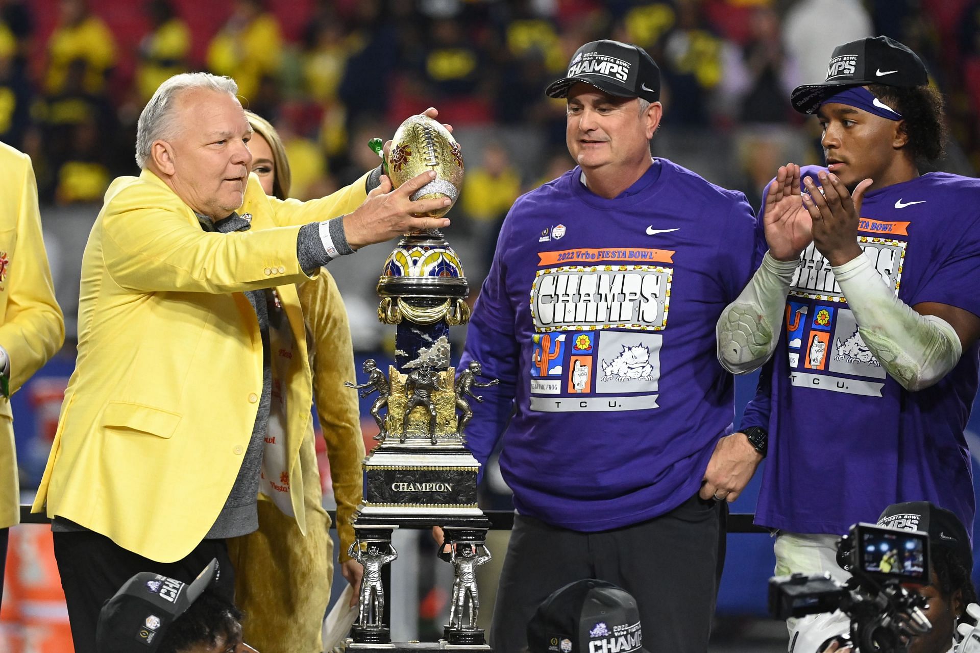 Sonny Dykes Awarded Fiesta Bowl