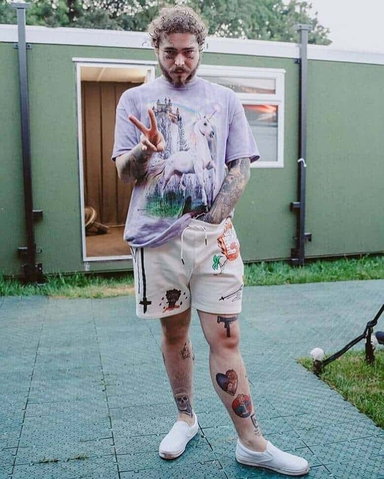 How many tattoos does Post Malone have and what do they mean?