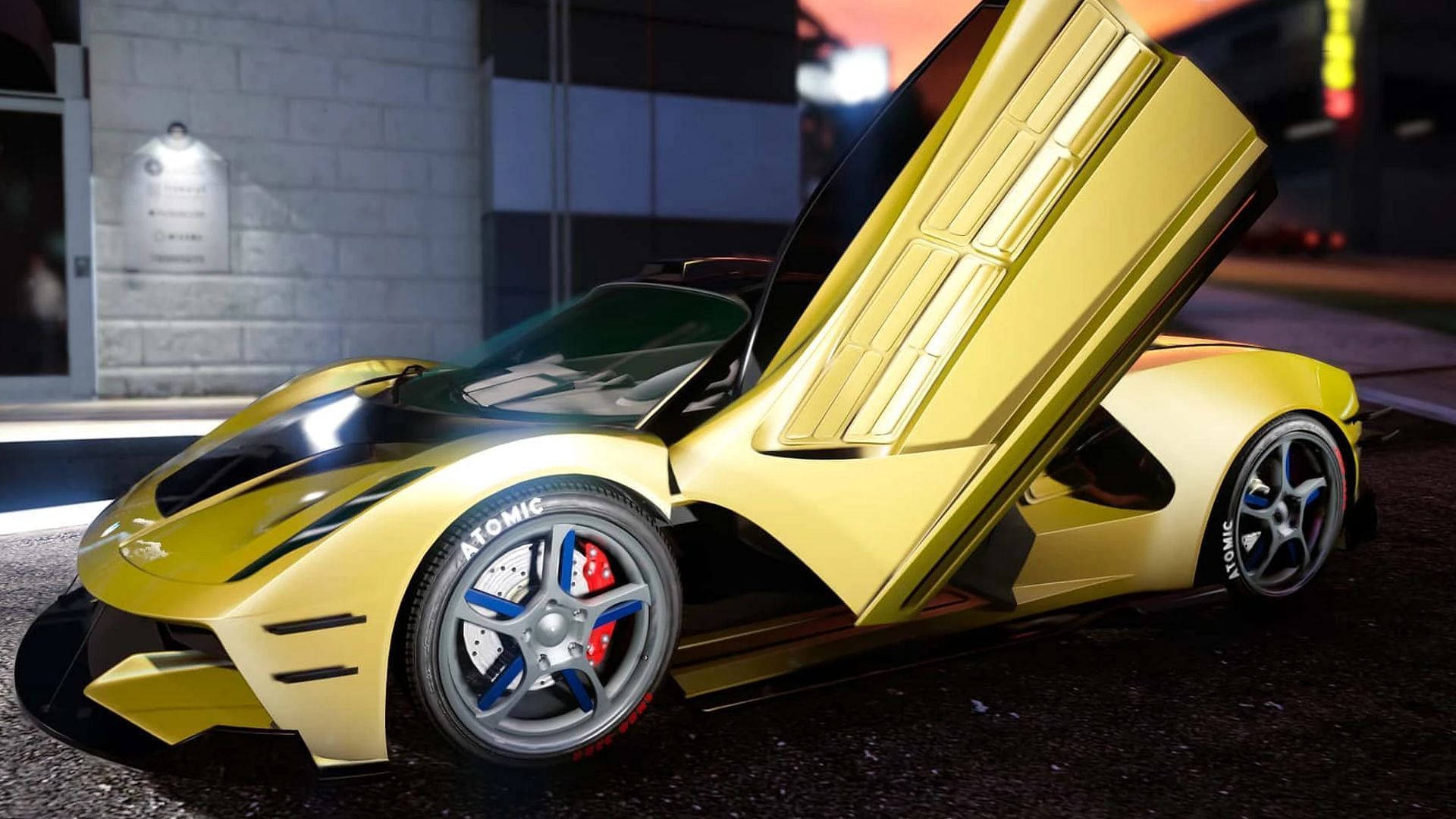 A screenshot of the car in question (Image via Rockstar Games)
