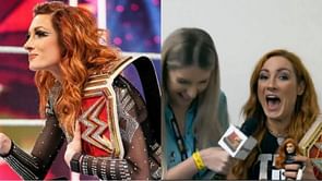 "I play with the real thing"- When Becky Lynch was asked if she enjoys playing with male WWE star's action figures