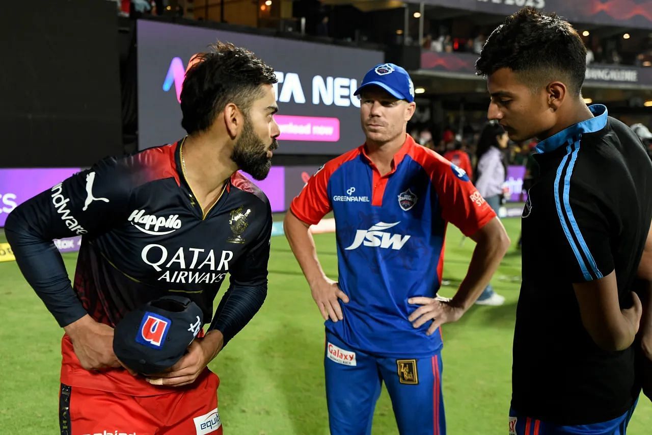 David Warner and Virat Kohli will be in action tonight (Image Courtesy: IPLT20.com)