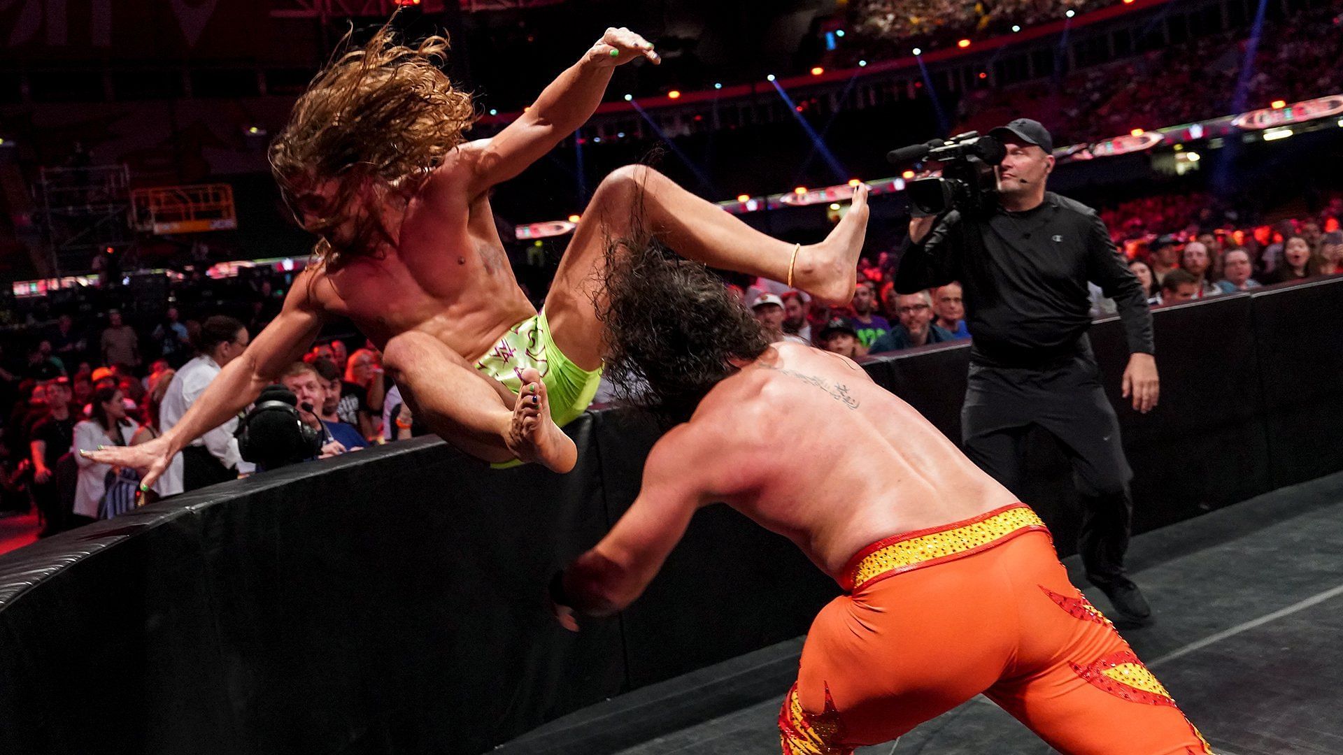 Seth Rollins and Matt Riddle