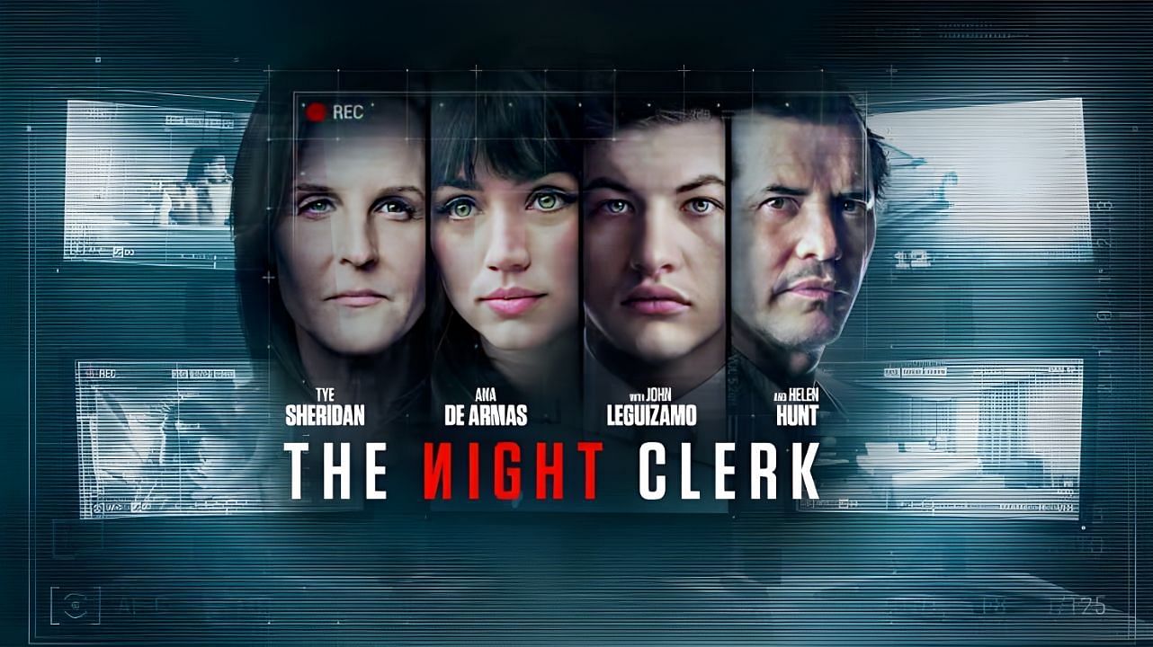 In The Night Clerk, Ana De Armas plays Andrea, a hotel clerk. (Image via Saban Capital Group)