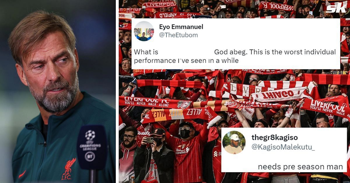 Liverpool fans unhappy with attacker